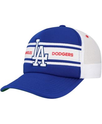 Mitchell & Ness - Men's Royal Los Angeles Dodgers Sideline Trucker Adjustable Hat